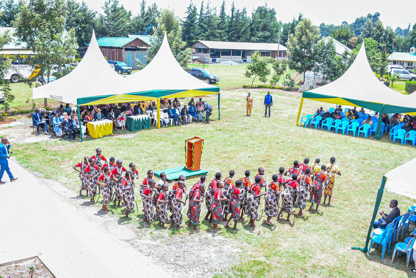 Commissioning ceremony for the new administration block at Sergoek Vocational Training Centre